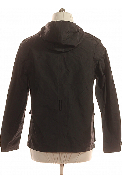 Pánská Bunda Černá Vel. 52