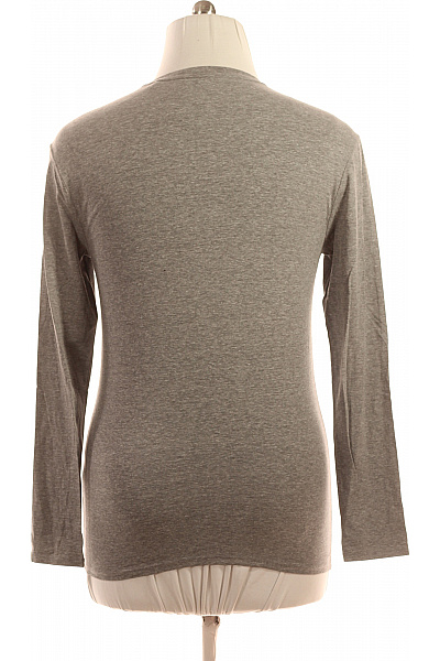 Guess Jednoduché Pánské Tričko Šedé Second hand Vel. M