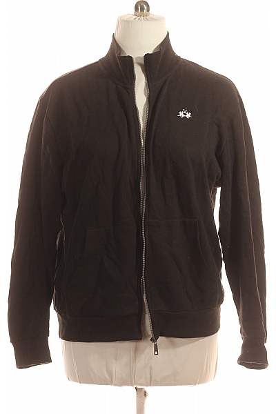 La Martina Pánská Mikina Černá Vel. XXL