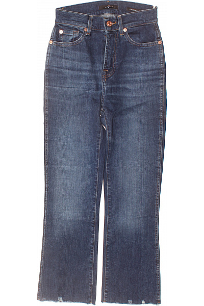 Dámské Džíny Modré 7 For All Mankind Vel. 24