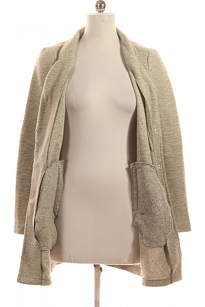 Krátký Dámský Kabát Šedý VERO MODA Vel. M