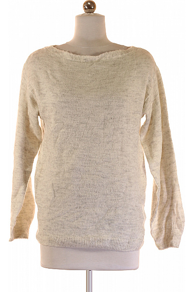 Dámský Pulovr Bílý Second Hand Vel. XS