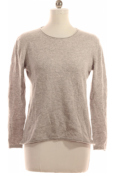 Zwillingsherz Dámský Svetr Kašmírový Šedý Vel. M