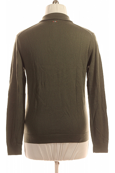 Pánský Svetr Vlněný Zelený NAPAPIJRI Vel. XL