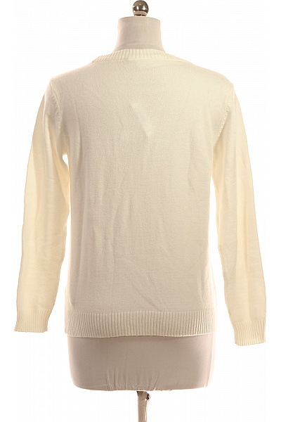 Dámský Pulovr Bílý VILA Vel. M