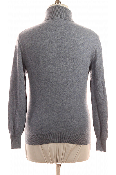 Dámský Svetr Kašmírový Modrý Second hand Vel. XL