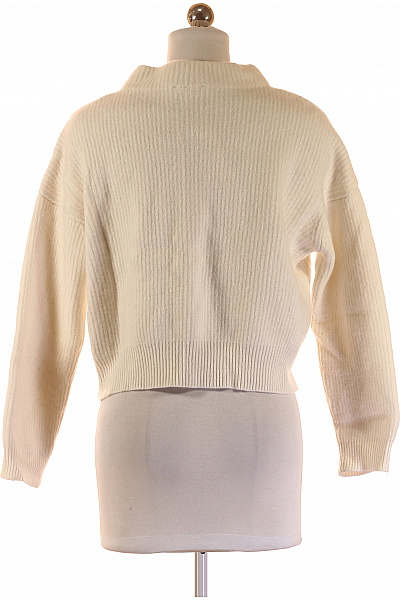 Dámský Pulovr Vlněný Bílý S.OLIVER Vel. S