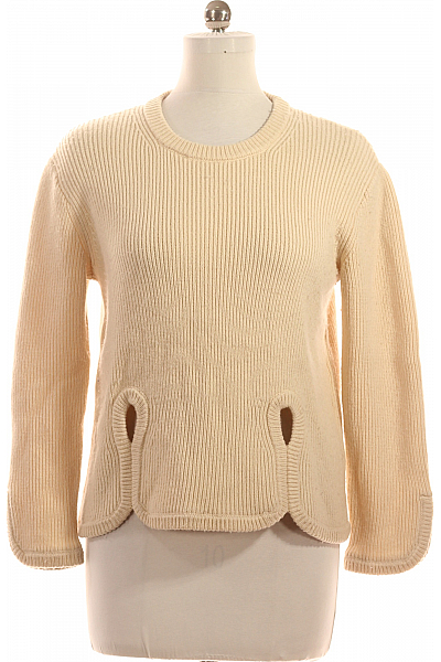 Dámský Svetr Vlněný Béžový CLAUDIE PIERLOT
