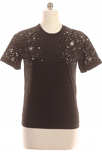 Dámské Tričko Černé Stella McCartney Vel. 38