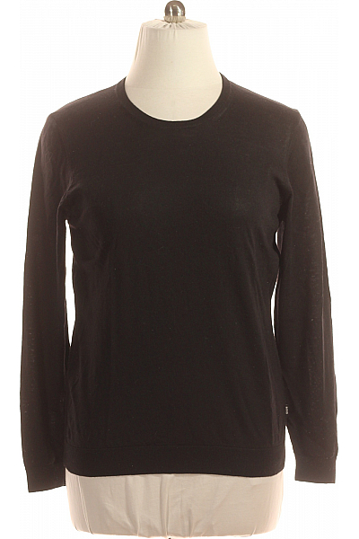 Dámský Svetr Černý Hugo Boss Second Hand Vel. XL