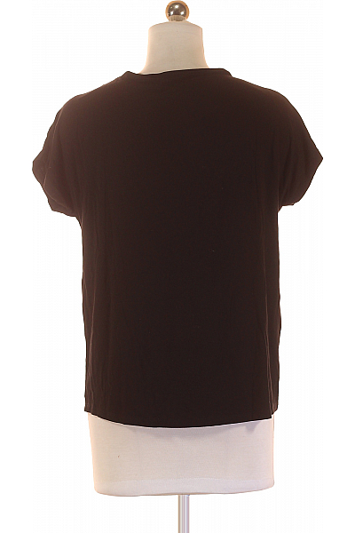 Jednoduché Dámské Tričko Černé BETTY BARCLAY Vel. S