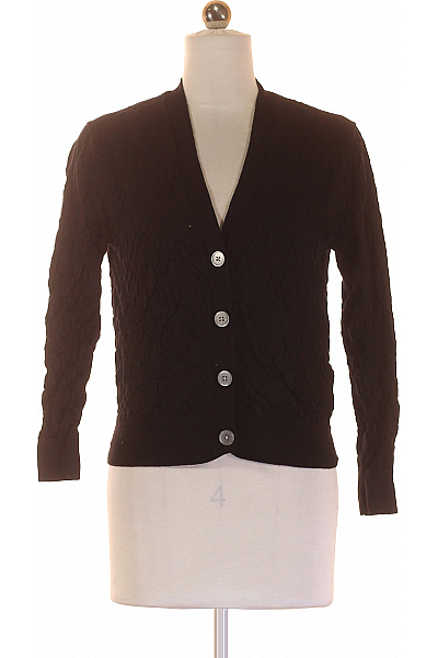 Dámský Cardigan Meriný Černý Vel. 36