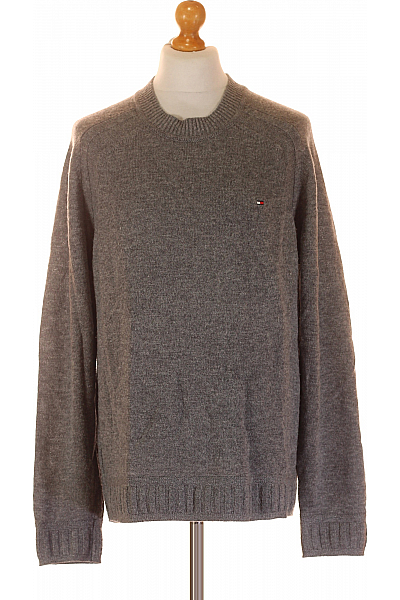 TOMMY HILFIGER Pánský Svetr Šedý Vel. L