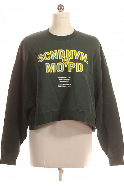 Dámská Mikina Bez Zapínání Zelená Marc O´Polo Vel. S/M