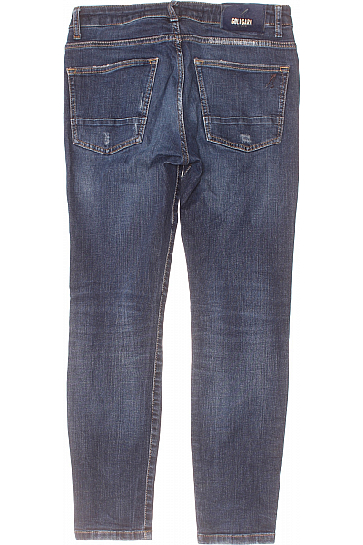 Roztrhané Pánské Džíny Modré GOLDGARN Second hand Vel. 31/32