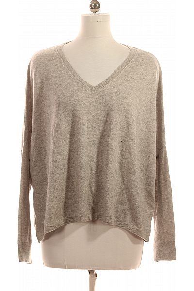 RAINBOW Dámský Pulovr Kašmírový Šedý Vel. S