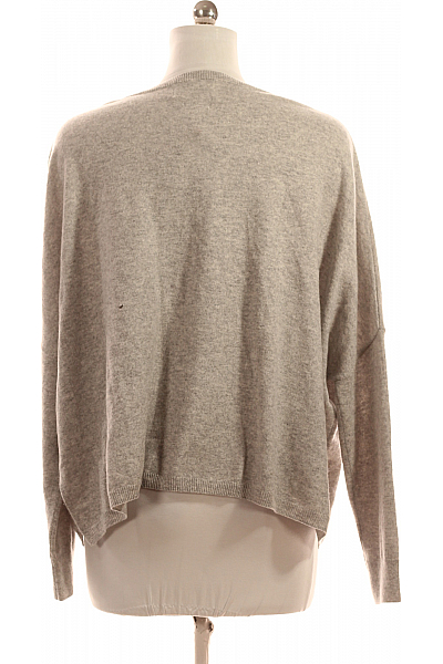 RAINBOW Dámský Pulovr Kašmírový Šedý Vel. S