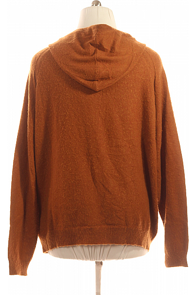 Pánský Pulovr Vlněný Hnědý American Vintage Vel. XXL#