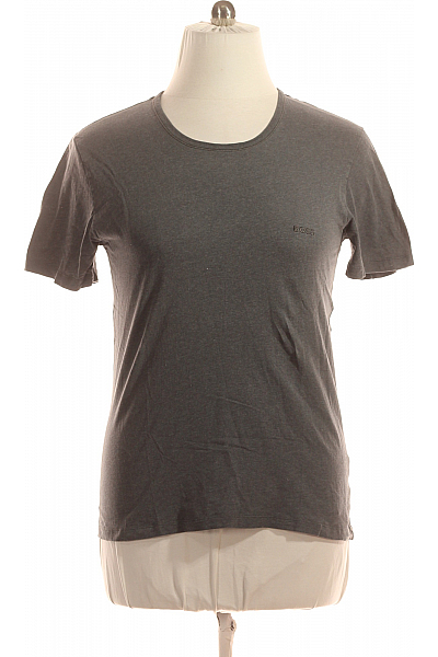 Pánské Tričko Šedé Hugo Boss Vel. L