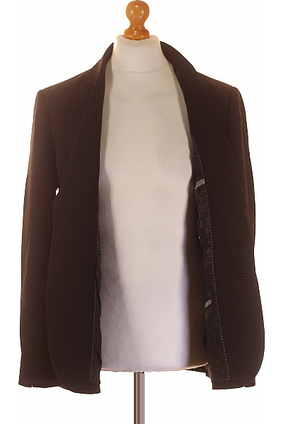 Společenské Pánské Sako Černé Bruuns Bazaar