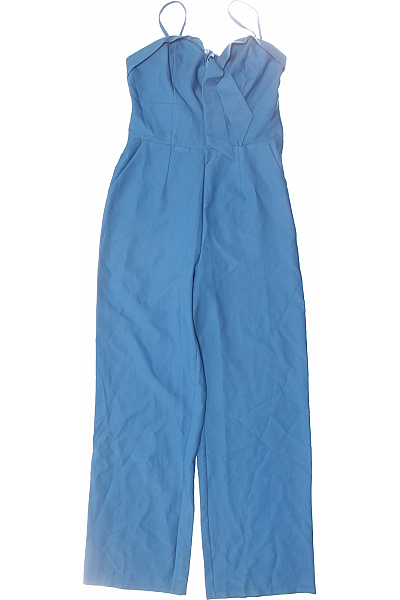 Little Mistress Dámský Společenský Overal Modrý Vel. 40