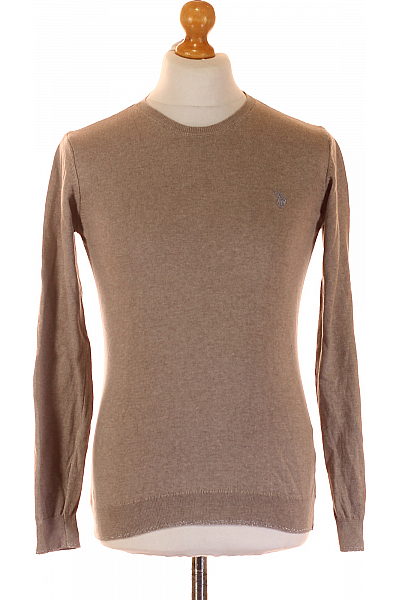 Pánský Pulovr Béžový U.S.POLO ASSN. Vel. M