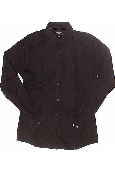 Pánské Tričko Černé Vel. 38