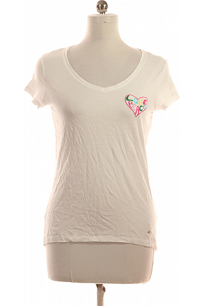 Key Largo Dámské Tričko S Potiskem Bílé Vel. M