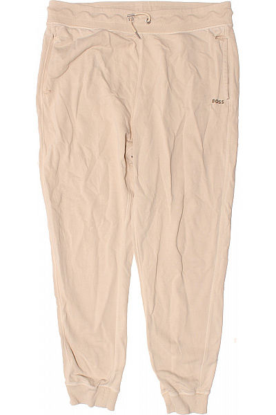 Hugo Boss Pánské Tepláky Béžové Second Hand