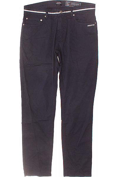 Pánské Kalhoty Rovné Modré Vel. 32