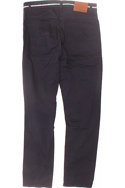 Pánské Kalhoty Rovné Modré Vel. 32