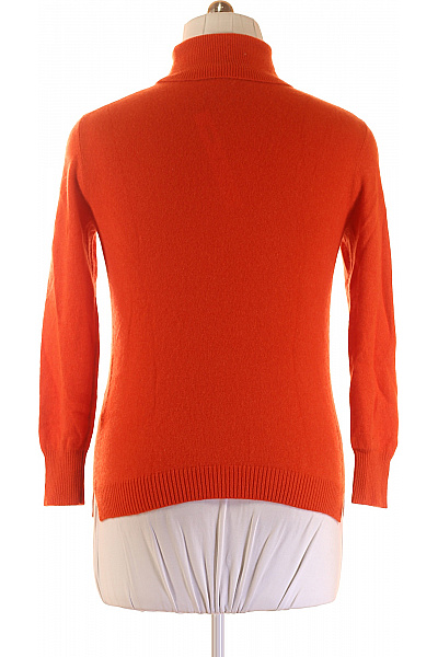 Dámský Rolák Kašmírový Oranžový Second hand Vel. 46