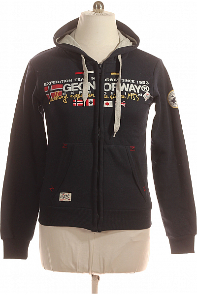 Sportovní Pánská Mikina Modrá Norway Vel. M