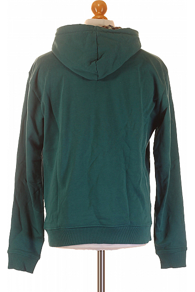 Aquascutum Pánská Mikina Bez Zapínání Zelená Vel. M