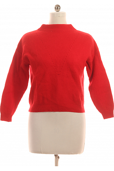 S.OLIVER Dámský Pulovr Vlněný Červený Vel. M