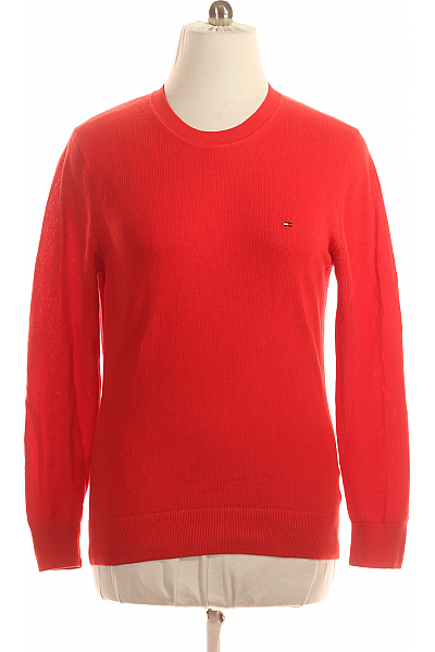Pánský Svetr Červený TOMMY HILFIGER Vel. L