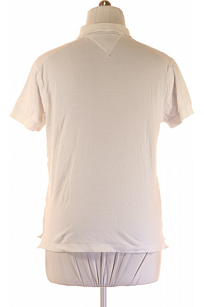 Dámské Tričko Bílé TOMMY HILFIGER Second hand Vel. L