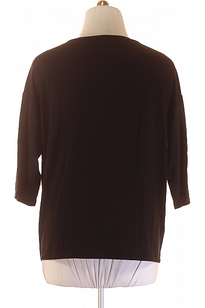 Dámské Tričko s Potiskem Černé Monari Vel. 46