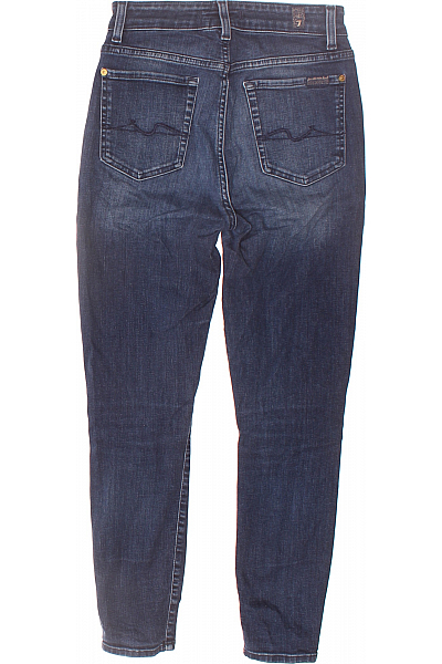7 For All Mankind Dámské Džíny Modré Second hand Vel. 27