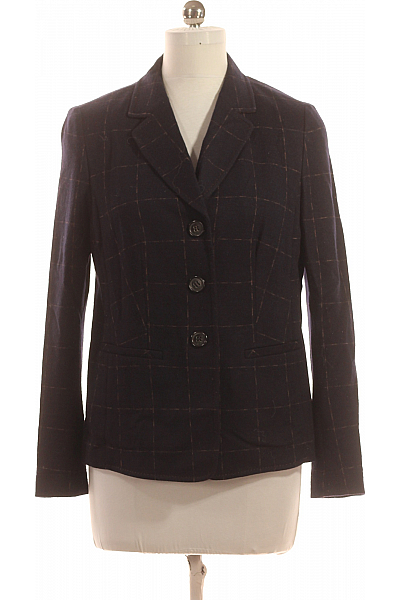 Teplé Dámské Sako Modré LUISA CERANO