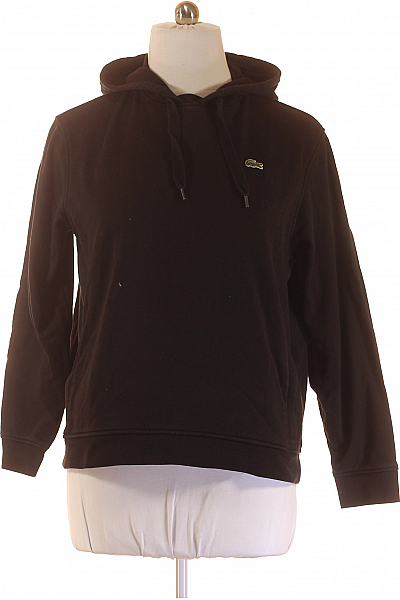 Dámská Mikina Černá LACOSTE Vel. XL