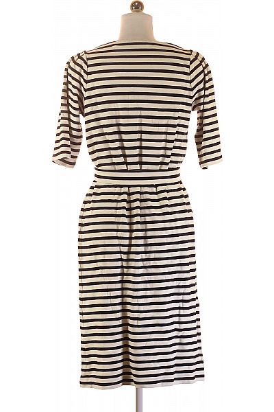 Seidensticker Šaty Bílé Second hand Vel. 34