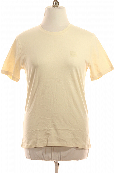 Hugo Boss Pánské Tričko Žluté Vel. L