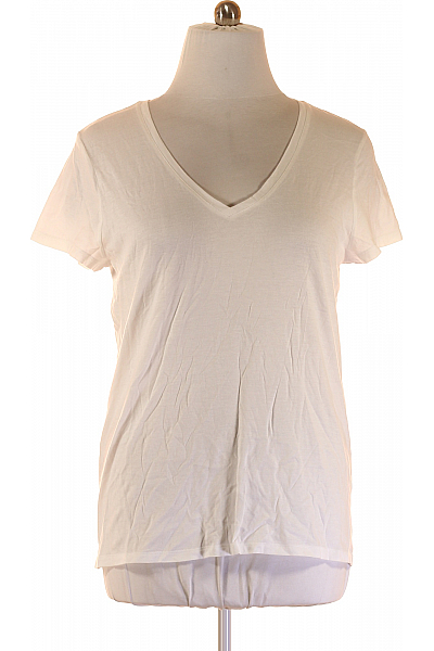 Dámské Tričko Bílé Gap Second Hand