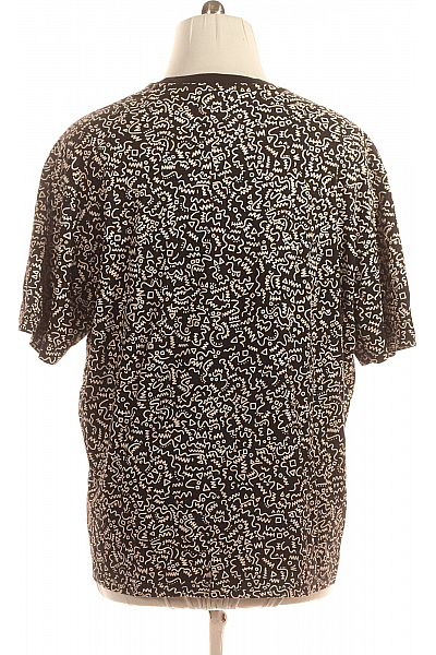 TOMMY HILFIGER Pánské Tričko Černobílé Vel. XXL