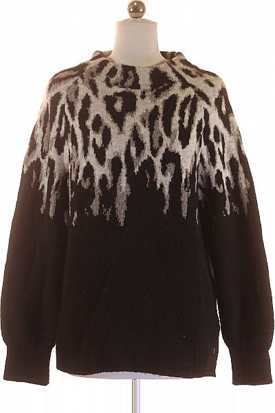 Dámský Svetr Černobílý Monari Vel. 36