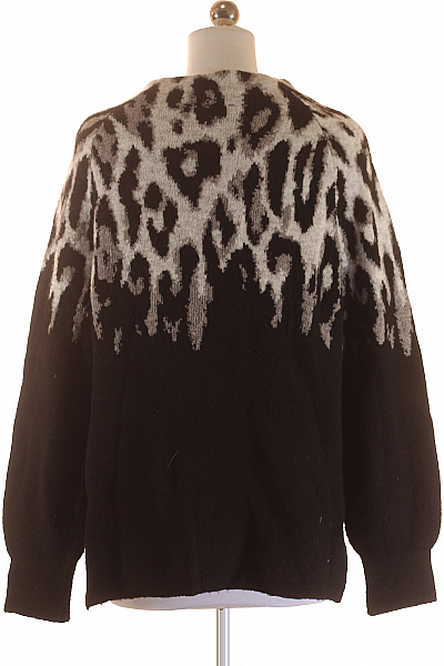 Dámský Svetr Černobílý Monari Vel. 36