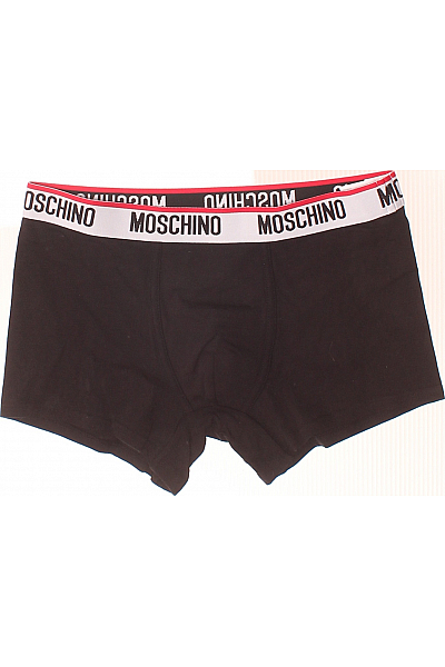 MOSCHINO Pánské Spodní Prádlo Bavlněné Černé