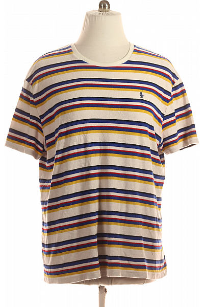 Ralph Lauren Pánské Tričko S Potiskem Barevné Vel. XL