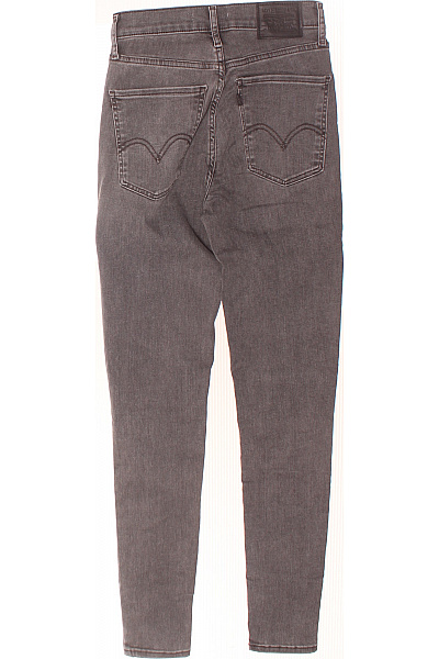 LEVIS Dámské Džíny Šedé Second hand Vel. 26